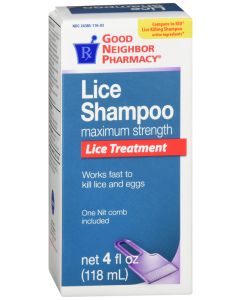 LICE TREATMENT SHAMPOO 4oz GNP