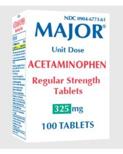 ACETAMINOPHEN 325mg TAB 100/BX UD OTC