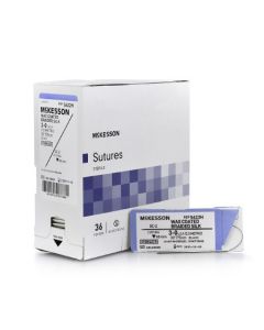 SUTURE 3-0 BLK BRD SILK SC-2 60mm 36/BX