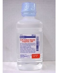 SODIUM CHL IRRIG .9pct 500ML BTL RX