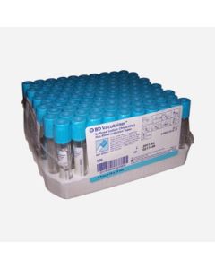 VACUTAINER BLOOD TUBE 2.7ML BLUE 100/BX