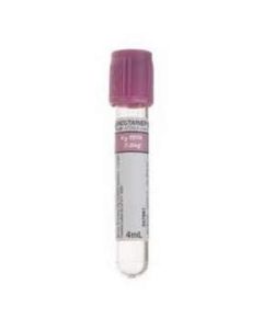 VACUTAINER BLOOD TUBE 4ML LAV 100/BX