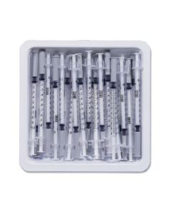 ALLERGY TRAY 1CC 27Gx3/8 testing 25/PK