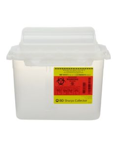 SHARPS 5.4QT CLEAR HORIZ ENTRY 10.75x12