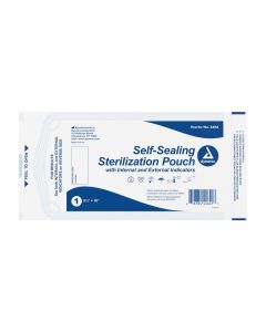 STERILIZATION POUCH 5-1/4inX10in 200/BX