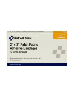 BANDAGE 2X3 PATCH HD WOVEN 10/BX