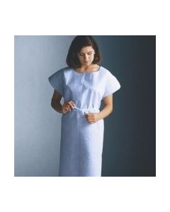 GOWN 3-PLY TISSUE 30x42 WHITE 50/CS