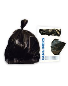 TRASH LINER 33gal XHD BLK 33X39 150/CS