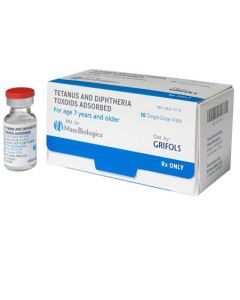 TETANUS DIPH ADULT Td .5ml 10/BX SDV RX