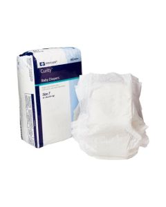 DIAPER BABY sz 7  128/CS (38+LBS )