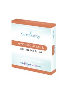 SAFEnSIMPLY HYDROCOLLOID DRESSING 4X4 ea