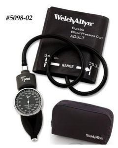 ANEROID B/PPOCKET w/LG ADULT CUFF 2-TUBE